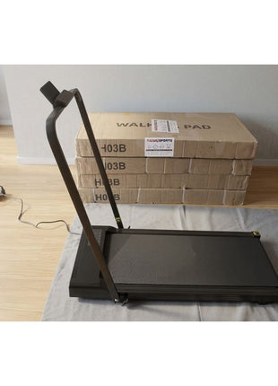 Tango Sports Walking Pad With Foldable Stand 1 to 10 KMPH - Black