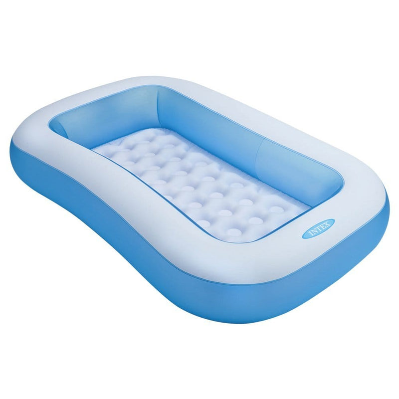 The Intex Rectangular Baby Pool 57403 ( 65.5" L x 39.5" W x 11" H ) - 57403