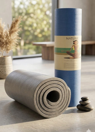 Yoga Exercise Mat 15mm Anti Slip NBR Material Imported