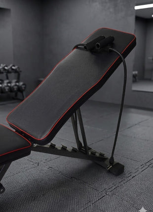 The Iron Flex 500: Multi-Position Total Body Weight Bench - Black