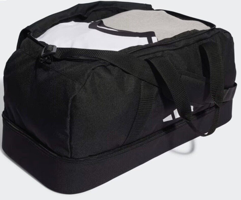 Ads Tiro League Duffel Bag With Shoe Compartment - Black