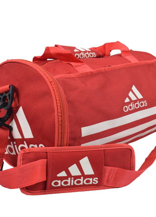 Ads Duffle bag With Shoe Compartment Red & Black - 18 inches