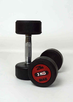 Rubber Coated Dumbbells 1KG TO 40KG - PACK OF 2
