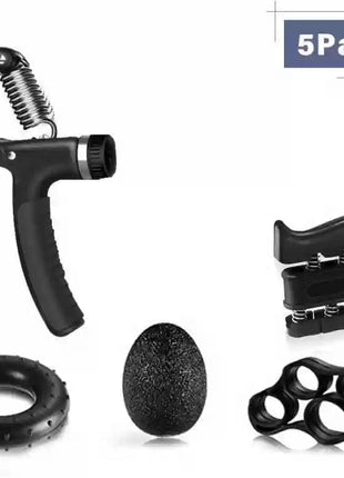 Counting Hand Grip Strengtheners Pack of 5 - Multicolored