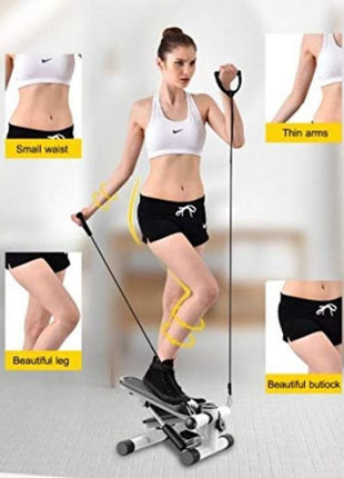 Mini Fitness Twist Stepper Electronic Display Home Exercise Workout Machine