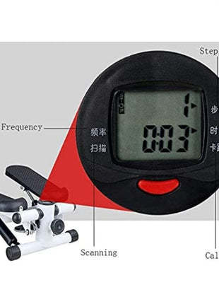 Mini Fitness Twist Stepper Electronic Display Home Exercise Workout Machine