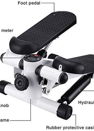 Mini Fitness Twist Stepper Electronic Display Home Exercise Workout Machine