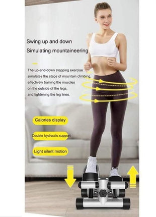 Mini Fitness Twist Stepper Electronic Display Home Exercise Workout Machine
