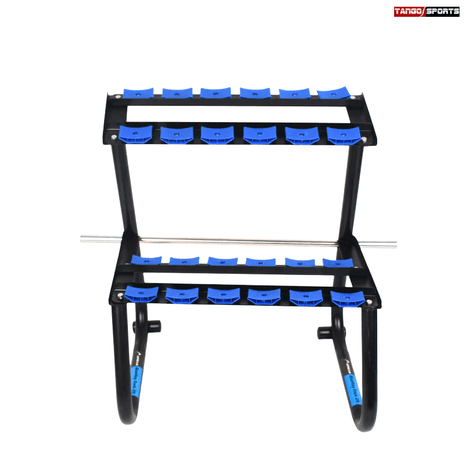 Tango Sports & Fitness Dumbbell Stand Blueray - Blue/Black