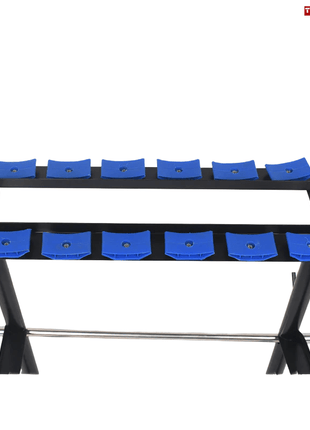 Tango Sports & Fitness Dumbbell Stand Blueray - Blue/Black