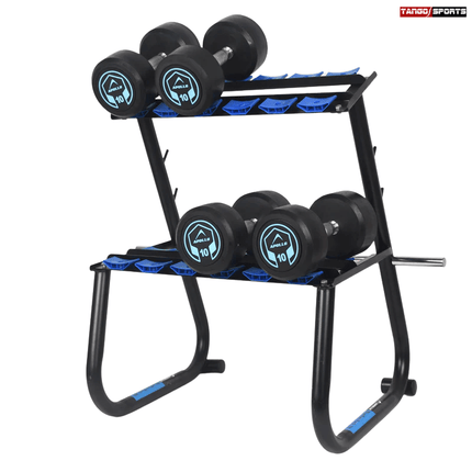 Tango Sports & Fitness Dumbbell Stand Blueray - Blue/Black