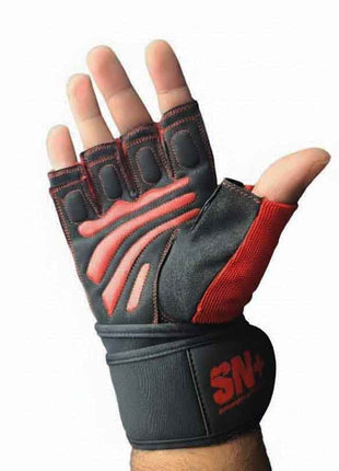 SN+ Power Grip Professional Gloves - Red