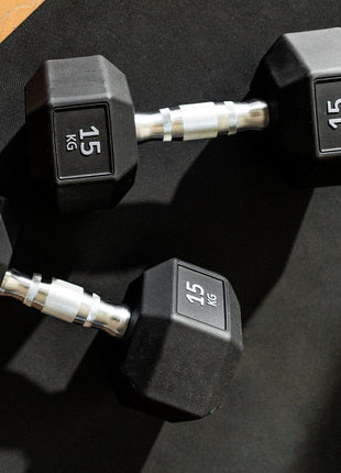 Hexagon Dumbbell - Techno Gym - Sold in Pair