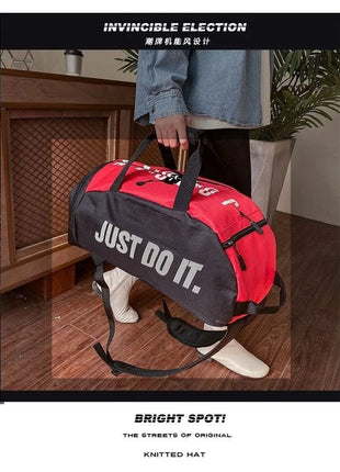 Jordan 2 in 1 Backpack & Duffel Bag - Red n Black