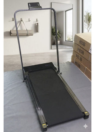 Tango Sports Walking Pad With Foldable Stand 1 to 10 KMPH - Black