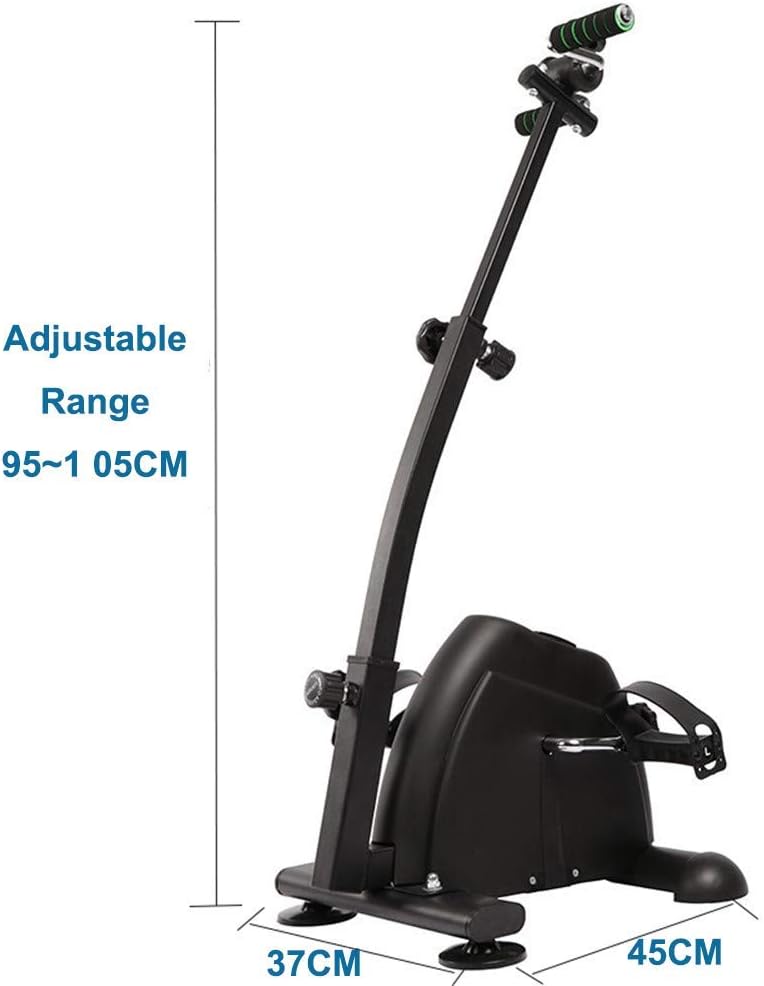 Exercise Bike, Arm and Leg Trainer Bike - Black