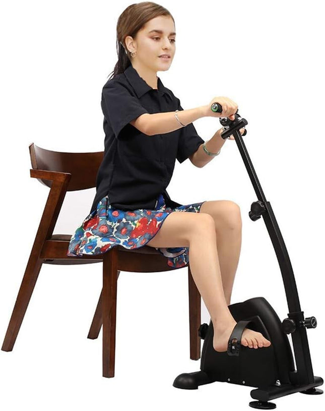 Exercise Bike, Arm and Leg Trainer Bike - Black