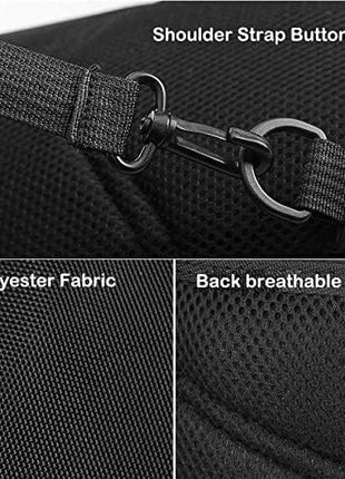 T90 Backpack 2 in 1 with Shoe Compartment - Black