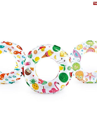Intex Lively Print Swim Ring 24Inch - 59241