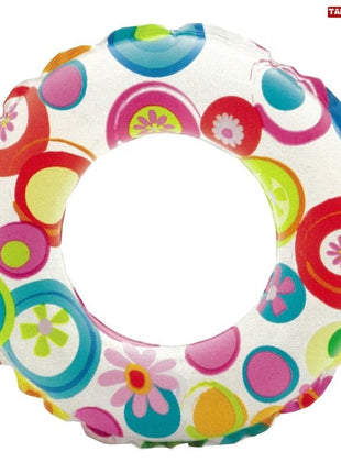 Intex Lively Print Swim Ring 24Inch - 59241