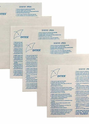 INTEX Repair Patches 3"x3" Square Patch (6 Patches Pack) 59631