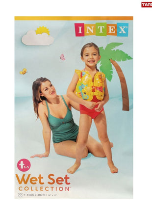 INTEX Tropical Buddies Swim Vest ( 16" x 12" ) 59661