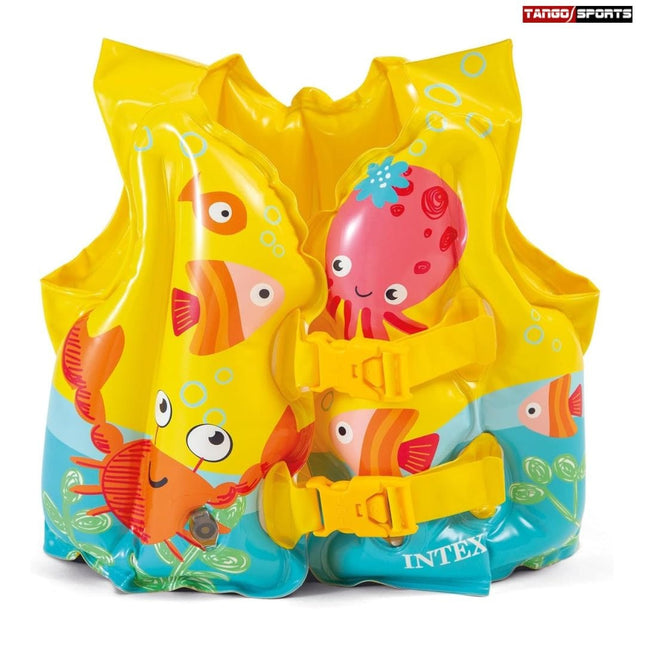 INTEX Tropical Buddies Swim Vest ( 16" x 12" ) 59661