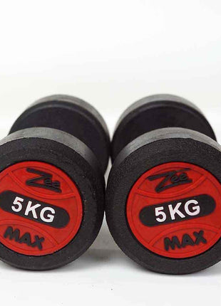 Rubber Coated Dumbbells 1KG TO 40KG - PACK OF 2