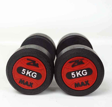 Rubber Coated Dumbbells 1KG TO 40KG - PACK OF 2