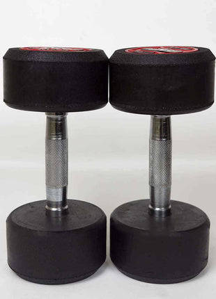 Rubber Coated Dumbbells 1KG TO 40KG - PACK OF 2