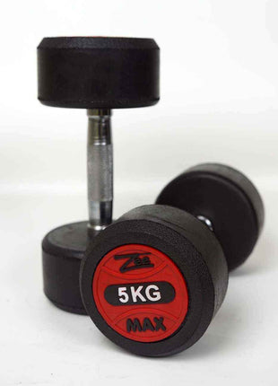 Rubber Coated Dumbbells 1KG TO 40KG - PACK OF 2