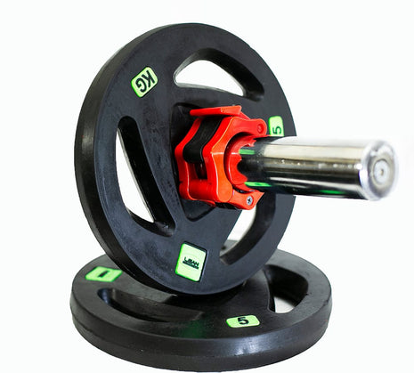 Olympic Rubber Coated Commercial Weight Plates 2.5 to 20 KGS