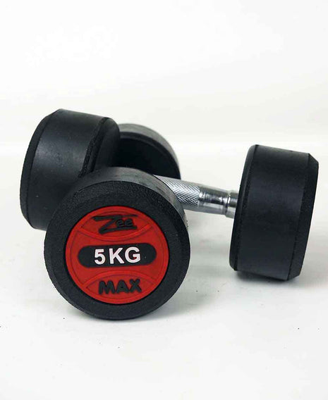Rubber Coated Dumbbells 1KG TO 40KG - PACK OF 2