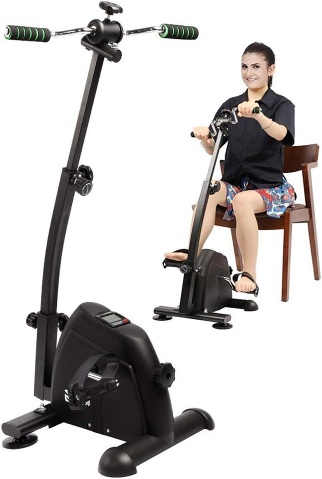 Exercise Bike, Arm and Leg Trainer Bike - Black