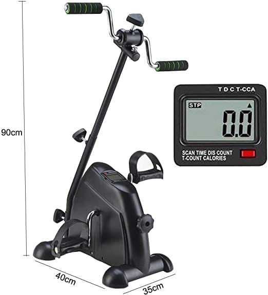 Exercise Bike, Arm and Leg Trainer Bike - Black