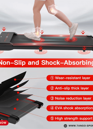 Sperax Walking Pad,Under Desk Treadmill for Home,3 in 1 Portable Treadmill 140 KG Capacity