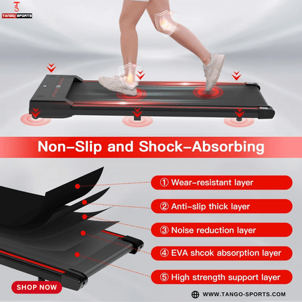 Sperax Walking Pad,Under Desk Treadmill for Home,3 in 1 Portable Treadmill 140 KG Capacity
