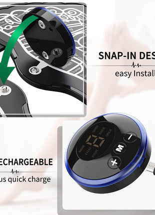 EMS Foot Stimulator Massager Mat - 2 Pads