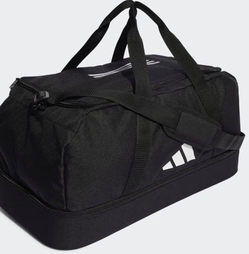 Ads Tiro League Duffel Bag With Shoe Compartment - Black