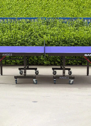 Sanwei Table Tennis Table - TA10 Andes Shadow - 25mm Top Foldable Imported