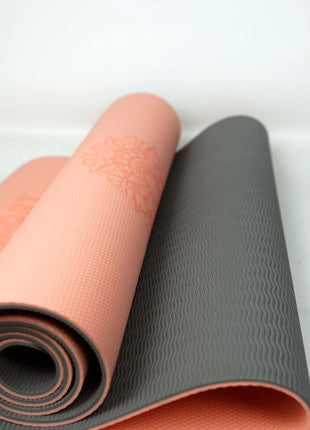 Yoga Exercise Mat - TPE Material 6mm - Random Colors