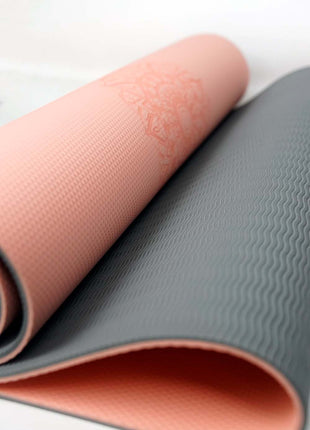 Yoga Exercise Mat - TPE Material 6mm - Random Colors