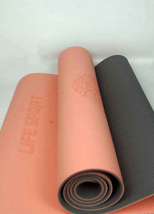 Yoga Exercise Mat - TPE Material 6mm - Random Colors