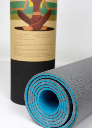 Yoga Exercise Mat - TPE Material 6mm - Random Colors