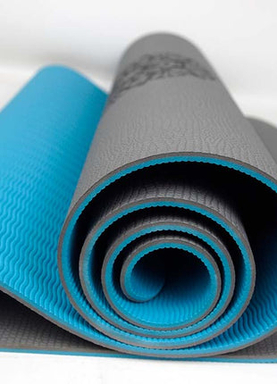 Yoga Exercise Mat - TPE Material 6mm - Random Colors
