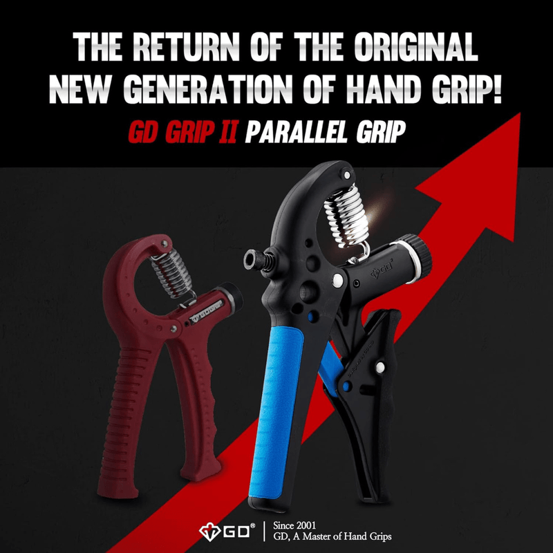 GP-707 Dual Hand Grip Strengthener Adjustable gripper (10-40kg)