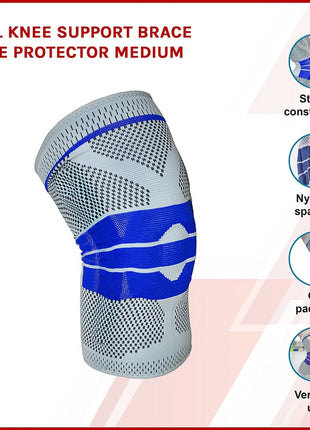 P3 Knee Support Brace Pack of 1 - White