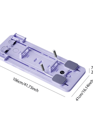 Multifunctional Pilates Board Abdominal Exercise Pushup Board 8IN1 - Automatic Rebound Full-Body Workout Machine for Men & Women