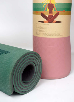 Yoga Exercise Mat - TPE Material 6mm - Random Colors