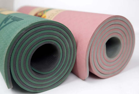 Yoga Exercise Mat - TPE Material 8mm - RANDOM COLORS